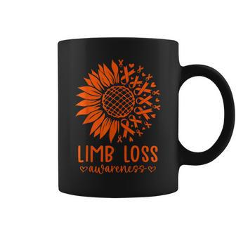 In April We Wear Orange Limb Loss Awareness Ampu Support Coffee Mug - Seseable