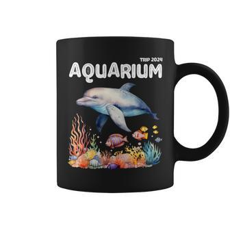 Aquarium Squad Sea Animal Lover Zoo Trip Dolphins Club 2024 Coffee Mug | Mazezy