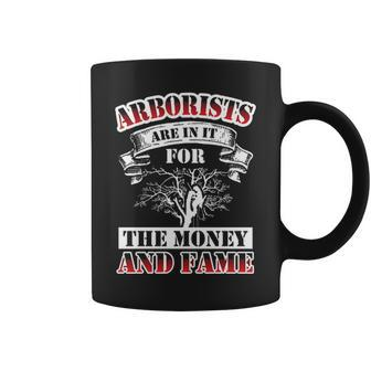 Arborist Money And Tree Surgeon Arboriculturist Coffee Mug | Mazezy AU