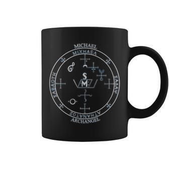 Archangel Michael Sigil Seal By Mortal s Coffee Mug - Monsterry AU