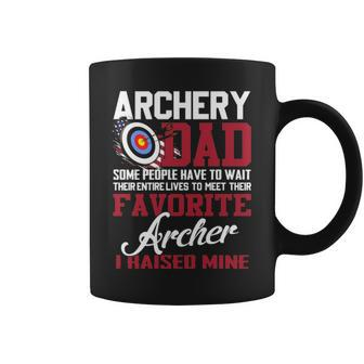 Archery Dad Some People Have To Wait Their Entire Lives Coffee Mug | Mazezy