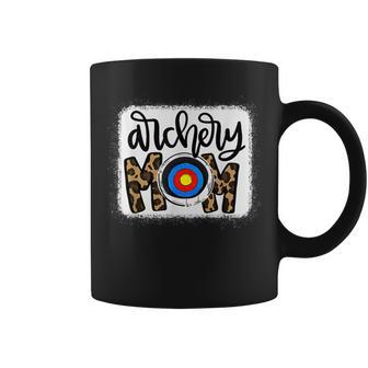 Archery Mom Leopard Archery Mama Coffee Mug - Monsterry UK