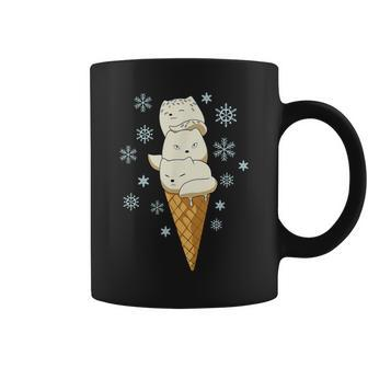 Arctic Fox Ice Cream Coffee Mug - Monsterry AU