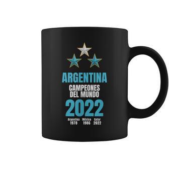 Argentina Campeones Del Mundo 2022 Coffee Mug - Monsterry CA