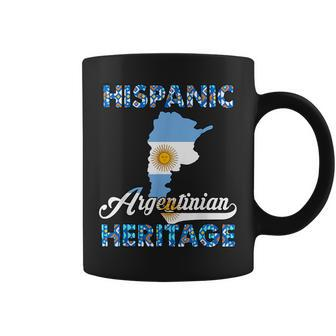 Argentina Flag National Hispanic Heritage Month Argentinian Coffee Mug - Monsterry