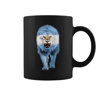 Argentina Lion Pride Argentinian Flag Roots Argentina Coffee Mug - Monsterry