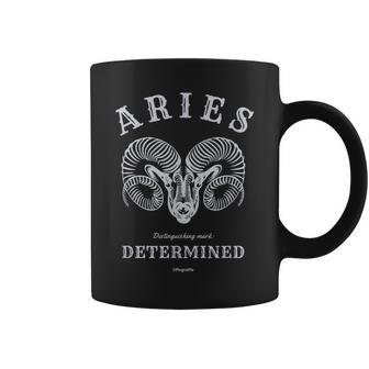 Aries Zodiac Sign Horoscope Astrology March April Birthday Coffee Mug - Monsterry UK