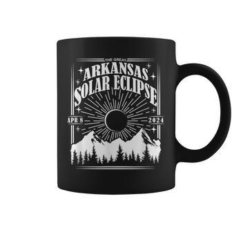 Arkansas Total Solar Eclipse 2024 Astrology Event Coffee Mug - Monsterry CA