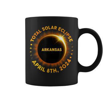 Arkansas Total Solar Eclipse 2024 Totality April 8Th 2024 Coffee Mug - Monsterry DE
