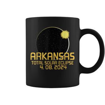 Arkansas Totality Total Solar Eclipse April 8 2024 Coffee Mug | Mazezy