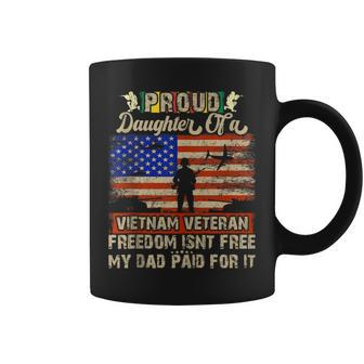 Army Military Navy Proud Daughter Of A Vietnam Veteran Coffee Mug - Monsterry UK
