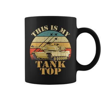 Army Tank The Sarcastic Military Pun This My Tank Coffee Mug - Thegiftio UK