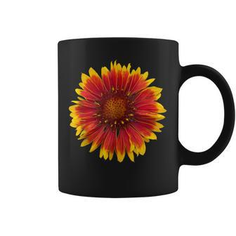Artistic Orange Yellow Sunflower Coffee Mug - Monsterry DE