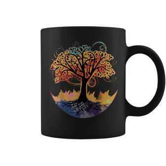 Artistic Tree Beautiful Nice Color Full Arts Magical Coffee Mug - Monsterry CA