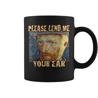 Artsy Van Gogh Meme For For Artists Men Coffee Mug - Monsterry UK