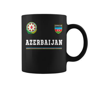 Aserbaijan Sports Football Flag Football Te- Tassen - Geschenkecke