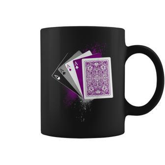 Asexuality Flag Ace Queer Playing Cards Demi Asexual Coffee Mug - Thegiftio UK