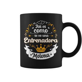 Así Es Como See Una Entrenadora Molona Divertido Taza de café - Regaloses