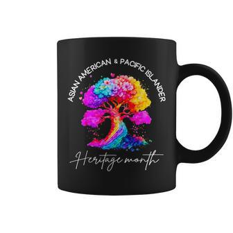 Asian American Pacific Islander Heritage Colorful Tree Coffee Mug - Seseable