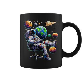 Astronaut Gamer Space Gaming System Planets Coffee Mug | Mazezy DE