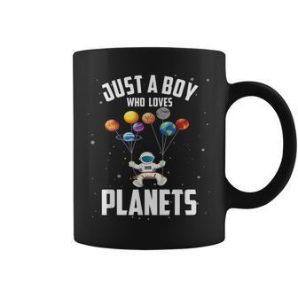 Astronautas Planetas Globos Solo Un Niño Que Ama El Planeta Taza de café - Regaloses
