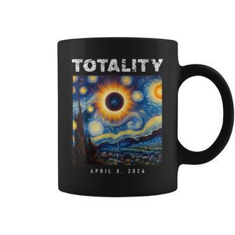 Astronomy Lovers Total Solar Eclipse 2024 Totality 040824 Coffee Mug | Mazezy