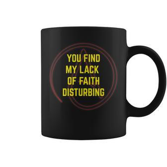 Atheism Sci Fi Mashup Anti Religion Humor Atheist Coffee Mug - Monsterry