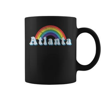 Atlanta Ga Lgbtq Gay Pride Rainbow T Coffee Mug - Monsterry