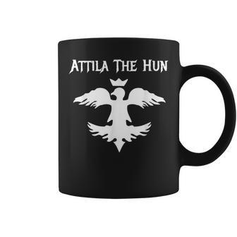 Attila The Hun Barbarian Warrior Lord Rock Metal Coffee Mug - Monsterry