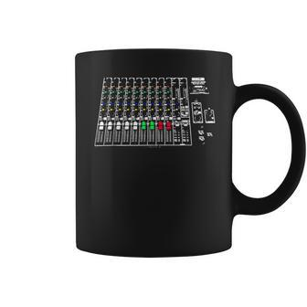 Audio Engineer Soundboard Cool Music Producer Equipment Coffee Mug - Monsterry DE