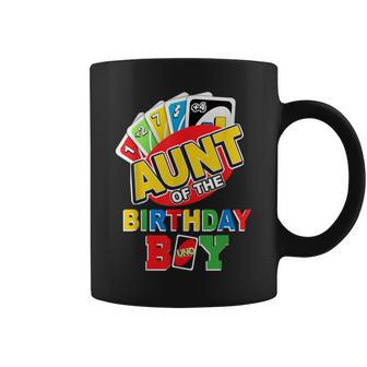 Aunt Of The Birthday Boy Uno Mom Mommy Mama 1St Bday Coffee Mug - Monsterry AU
