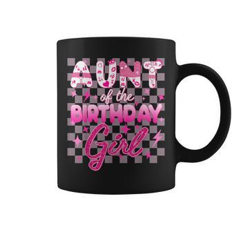 Aunt Of The Birthday Girl Doll Family Party Decorations Coffee Mug - Monsterry