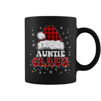 Auntie Claus Santa Claus Matching Family Pajamas Coffee Mug - Thegiftio UK