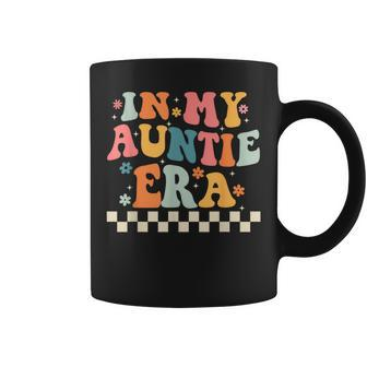 In My Auntie Era Announcement Favorite Aunt Mother Coffee Mug - Monsterry