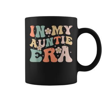 In My Auntie Era Retro Groovy Aunt Auntie Coffee Mug - Monsterry DE