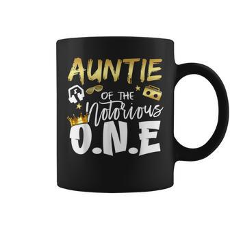 Auntie Of The Notorious One Old School 1St Hip Hop Birthday Coffee Mug - Thegiftio UK