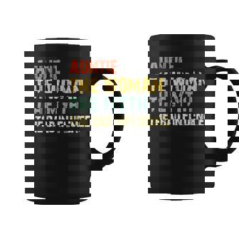 Auntie The Woman The Myth The Bad Influence Vintage Coffee Mug - Thegiftio