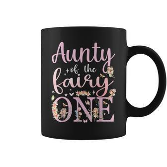 Aunty Of The Fairy One Aunt 1St Birthday Party Family Coffee Mug - Thegiftio UK
