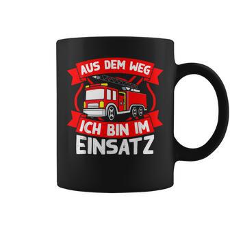 Aus Dem Weg Ich Bin Im Einsatz German Langu Tassen - Geschenkecke