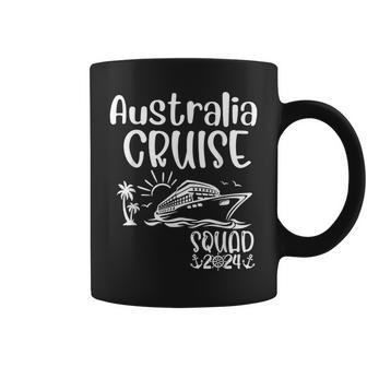 Australia Cruise Squad 2024 Australia Holiday Family Matchin Coffee Mug - Seseable