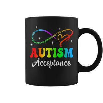 Autism Awareness Acceptance Infinity Symbol Kid Coffee Mug | Mazezy