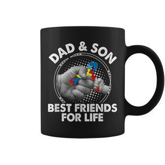 Autism Awareness Dad And Son Best Friend For Life Coffee Mug - Thegiftio UK