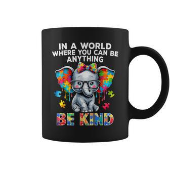 Autism Awareness Elephant Puzzle Autism Coffee Mug - Monsterry UK