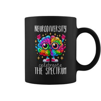 Autism Awareness Neurodiversity Brain Coffee Mug | Mazezy