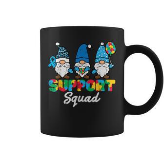 Autism Support Squad Gnomes Awareness Matching Kid Coffee Mug - Thegiftio UK