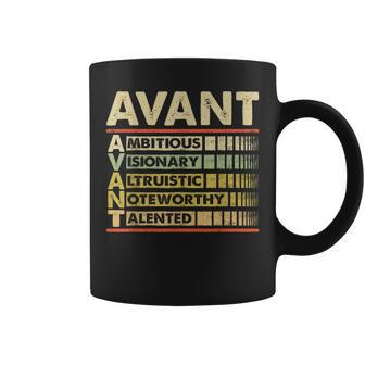 Avant Family Name Last Name Avant Coffee Mug - Seseable