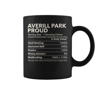 Averill Park New York Proud Nutrition Facts Coffee Mug - Monsterry UK