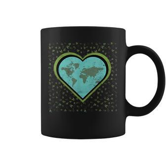 Awareness Earth Day 2024 Save Planet Environment Vintage Coffee Mug - Monsterry CA