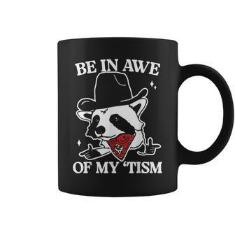 Be In Awe Of My 'Tism Retro Coffee Mug | Mazezy