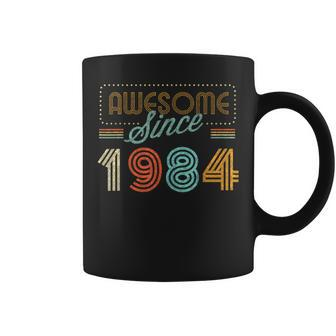 Awesome Since 1984 Year Of Birth Birthday Coffee Mug - Seseable
